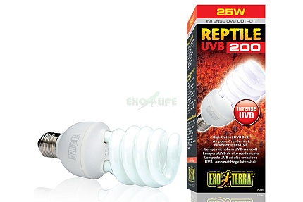 Лампа Reptile UVB200 Compact, 25W от магазина ExoLife