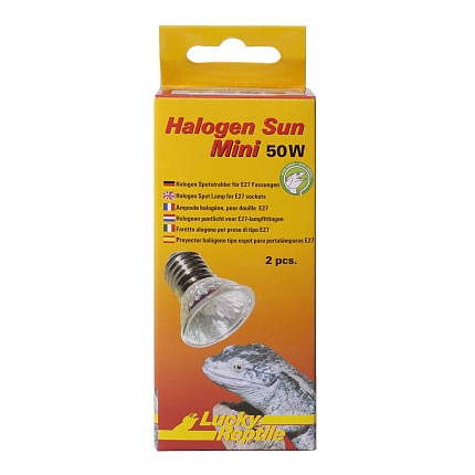 Лампа галогеновая "Halogen Sun Mini, E27", 50Вт от магазина ExoLife