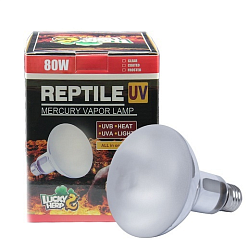 Лампа LuckyHerp Coated Reptile Mercury Vapor Lamp UVB 10.0, 80W