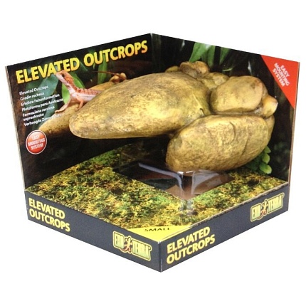 Навесная скала Exo Terra Elevated Outcrops, 15х15х10 см от магазина ExoLife
