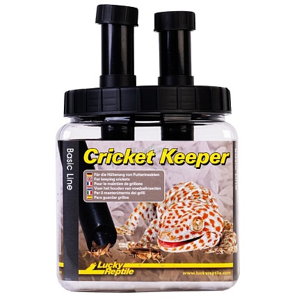 Контейнер для живого корма "Cricket Keeper", 13.5х13.5х20 см от магазина ExoLife
