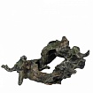 Декорация для террариума "Коряга", серая, 25.5x15x13см