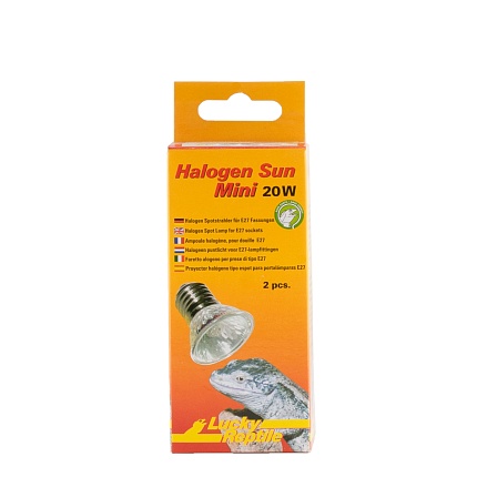 Лампа галогеновая "Halogen Sun Mini, E27", 20 Вт от магазина ExoLife