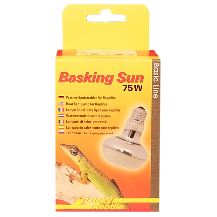 Лампа обогрева "Basking Sun ", 75Вт, E27 от магазина ExoLife