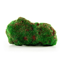 Декоративный камень со мхом для террариума "Moss Stone", 8.5x6.5x4см