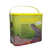 Песок для террариумов "Sand Bedding", темный оранжево-желтый, 7.5 л