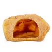 Укрытие для рептилий "Cozy Cave", бежевое, 16,5х10х5,5см