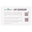 Карточки-тестеры UVB01 для проверки наличия ультрафиолета, 2 штуки