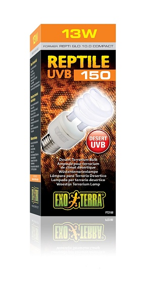 Лампа Reptile UVB150 former UVB10.0 Compact, 13W от магазина ExoLife