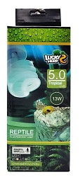 Лампа для рептилий Lucky Herp UVB 5.0 13Вт, E27